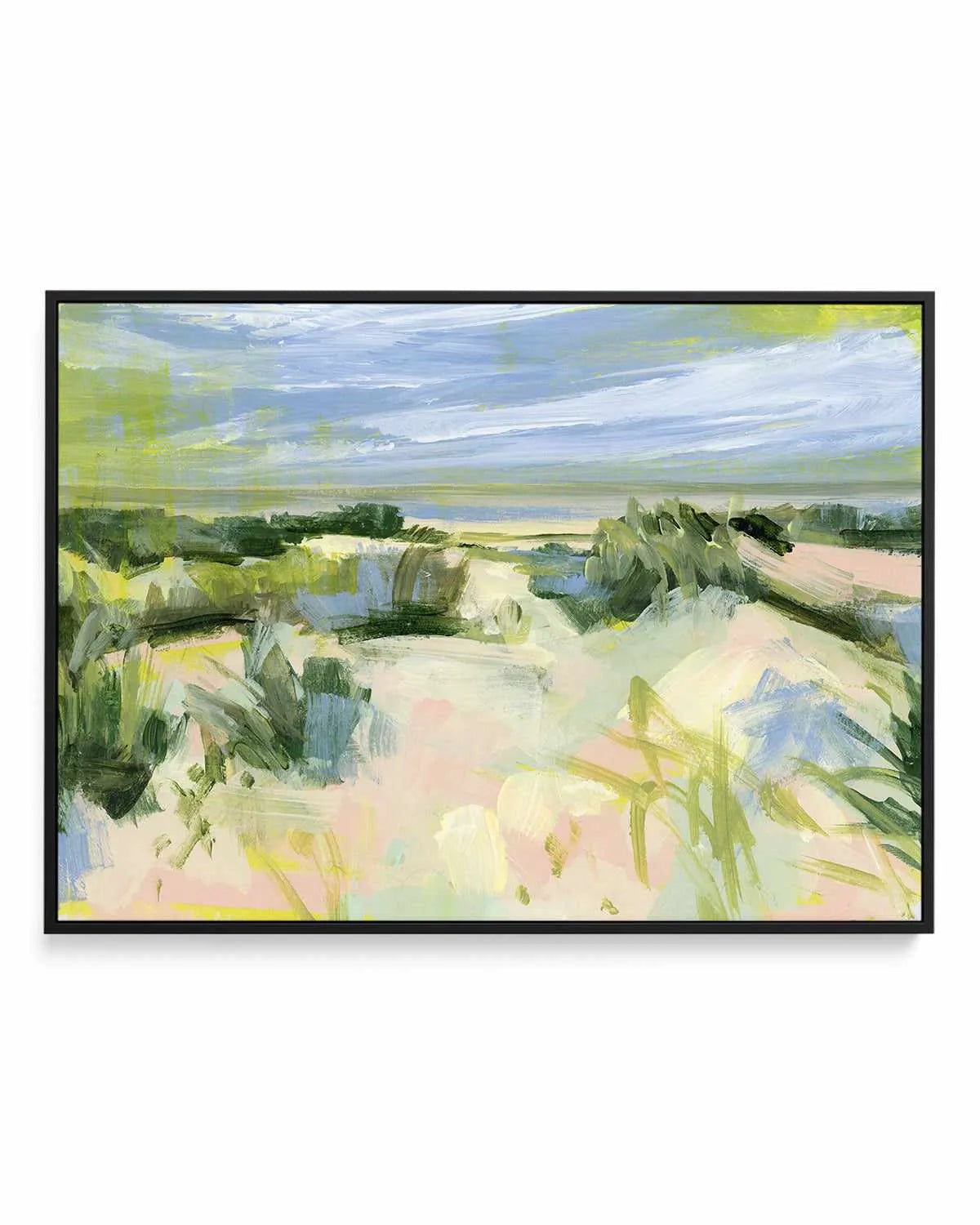 Beachside by Meredith O'Neal | Framed Canvas Art Print from Olive et Oriel where you can shop wallpaper and artworks online