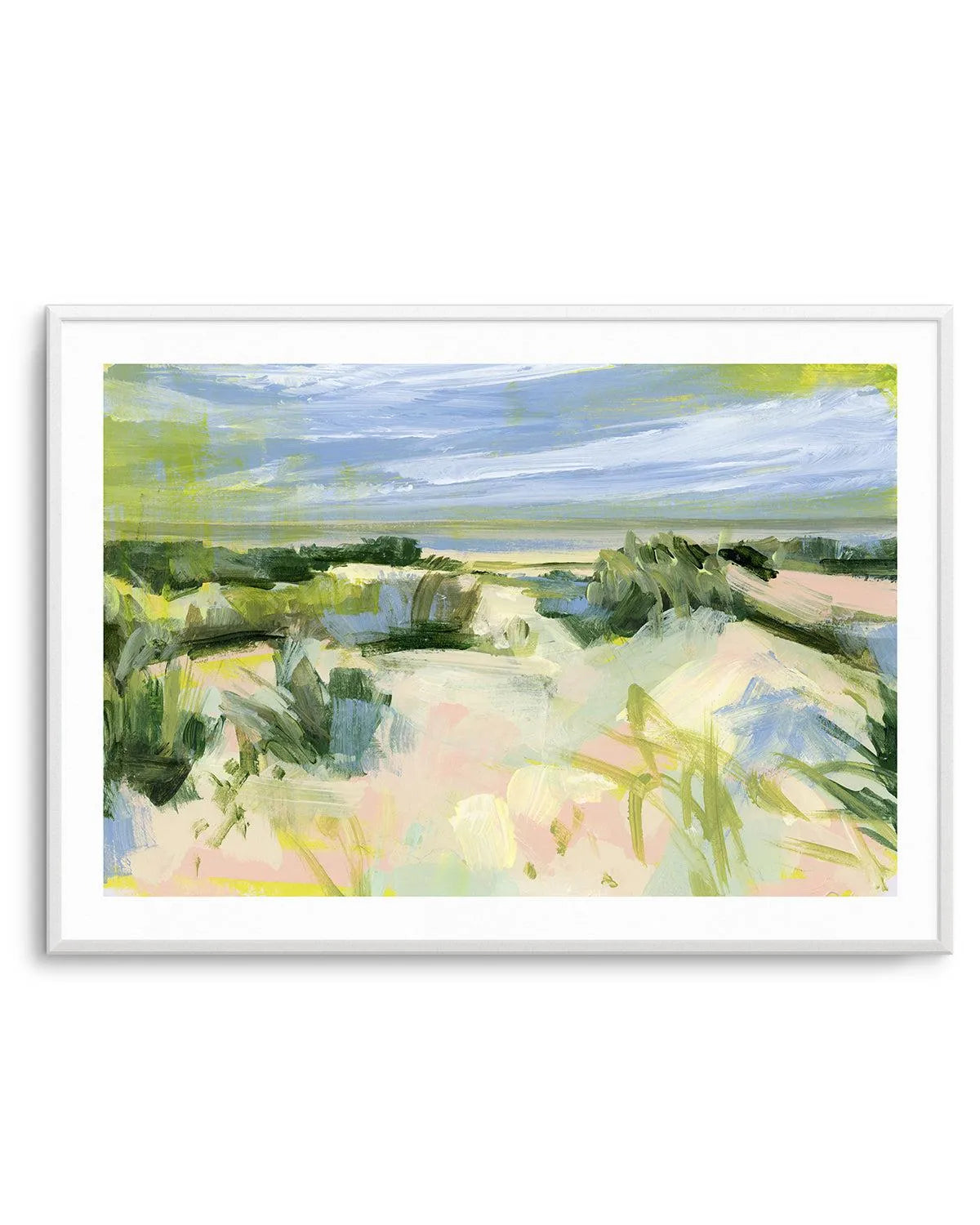 Beachside by Meredith O'Neal Art Print from Olive et Oriel where you can shop wallpaper and artworks online