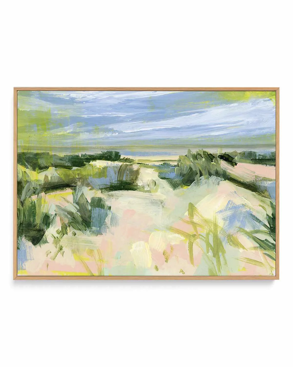 Beachside by Meredith O'Neal | Framed Canvas Art Print from Olive et Oriel where you can shop wallpaper and artworks online