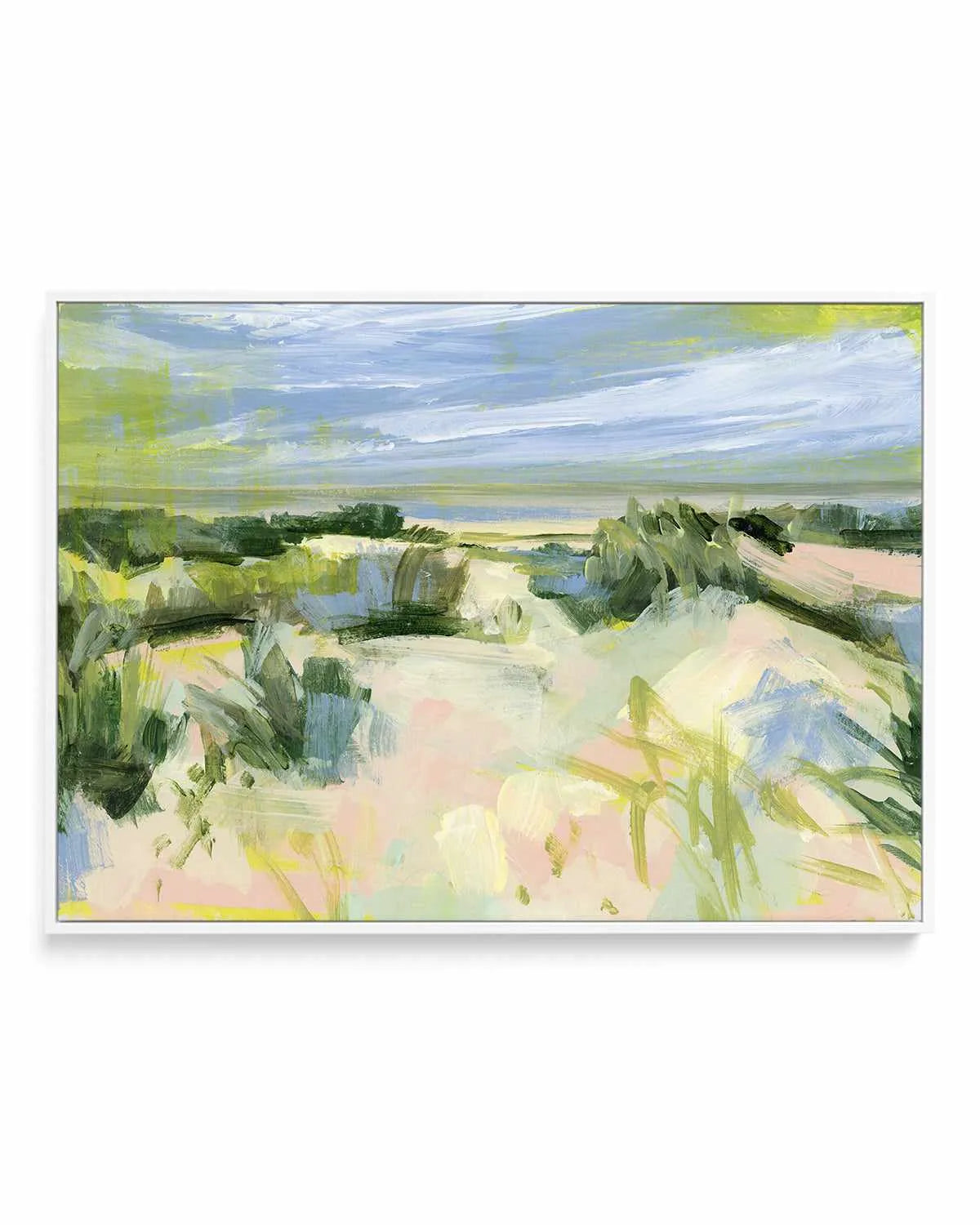 Beachside by Meredith O'Neal | Framed Canvas Art Print from Olive et Oriel where you can shop wallpaper and artworks online