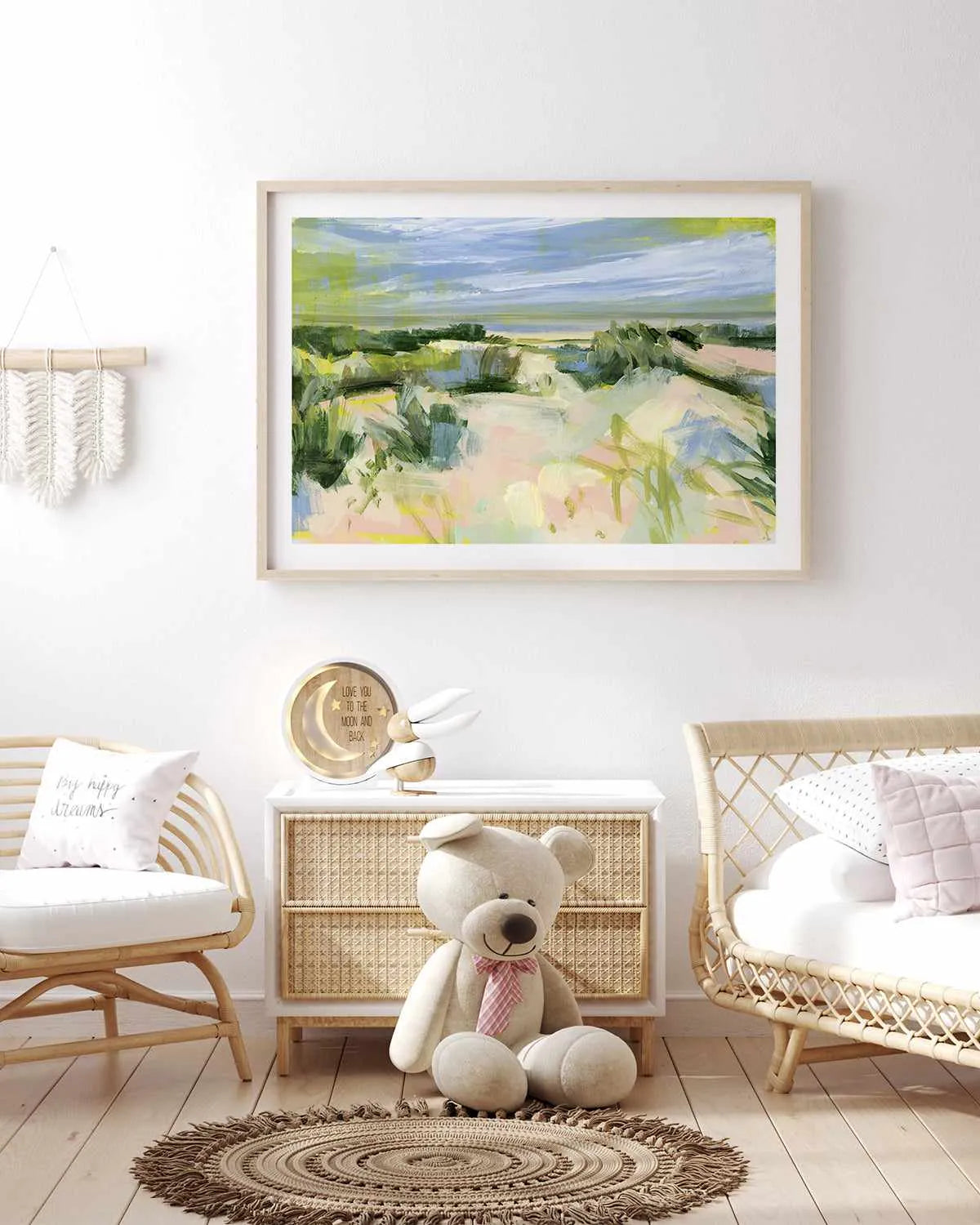 Beachside by Meredith O'Neal Art Print from Olive et Oriel where you can shop wallpaper and artworks online