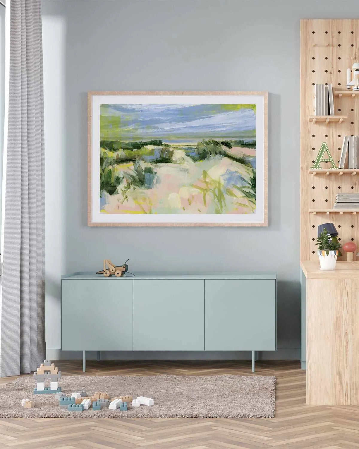 Beachside by Meredith O'Neal Art Print from Olive et Oriel where you can shop wallpaper and artworks online