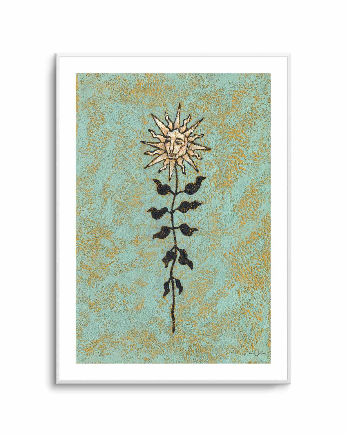 Beacon of Light in the Flower Patch | Art Print