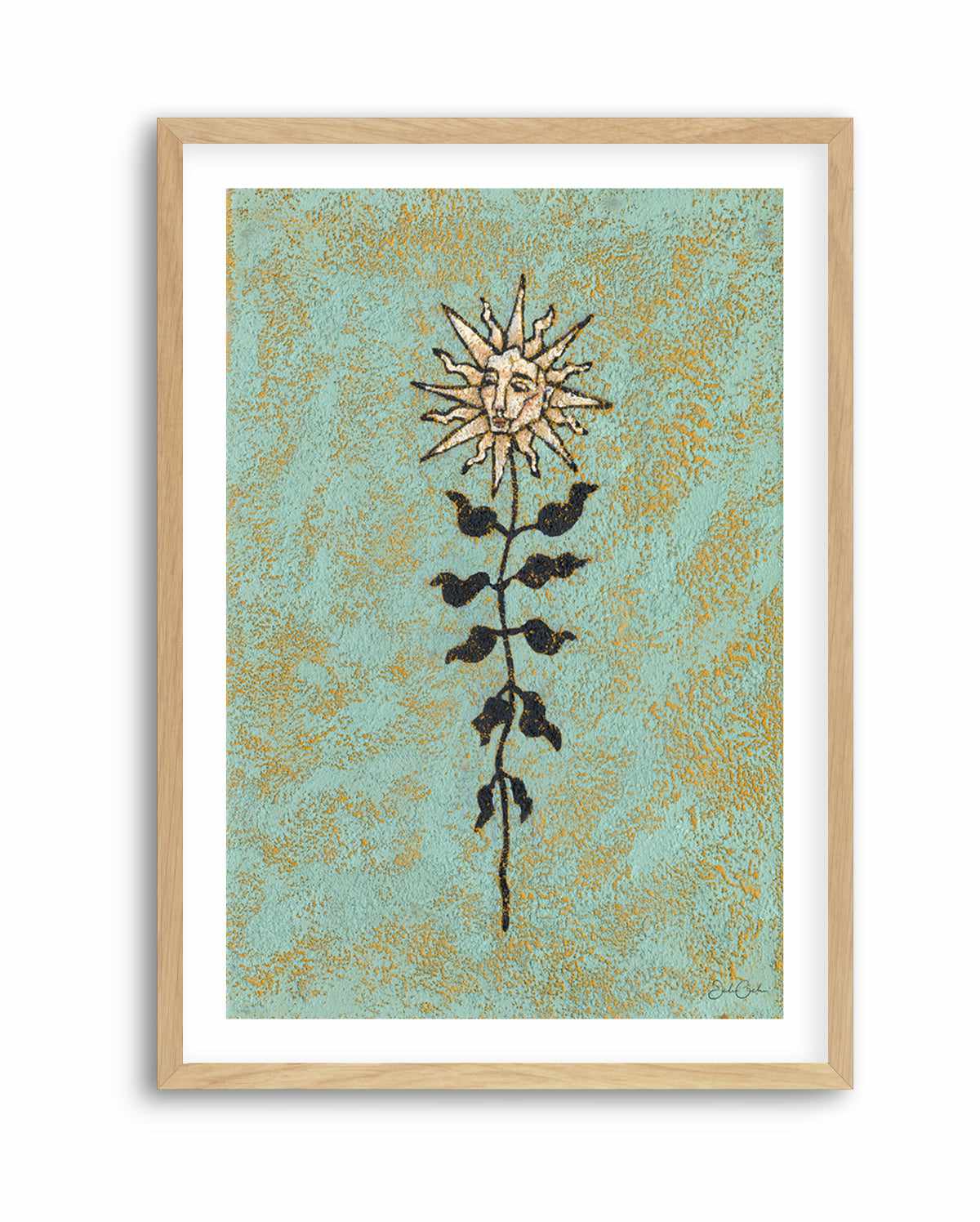 Beacon of Light in the Flower Patch | Art Print