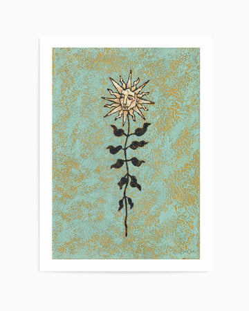 Beacon of Light in the Flower Patch by Julie Celina | Art Print from Olive et Oriel where you can shop wallpaper and artworks online