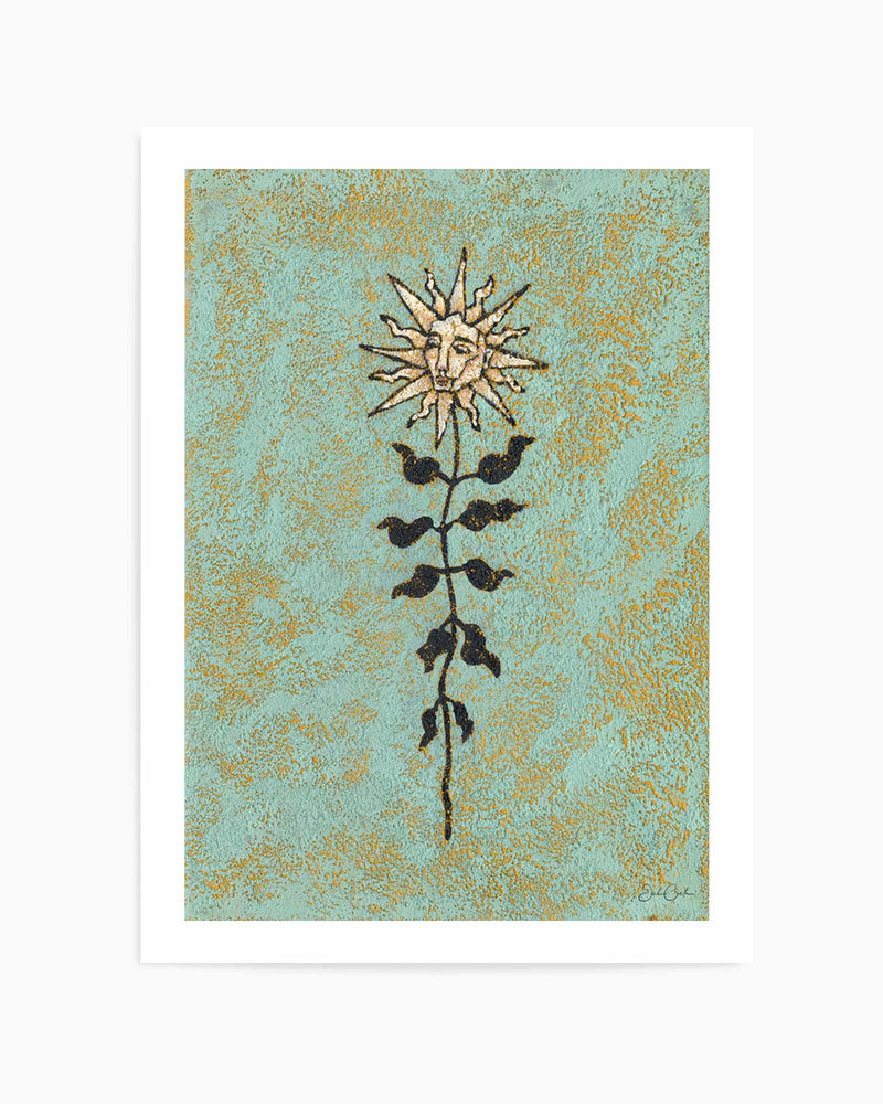 Beacon of Light in the Flower Patch | Art Print