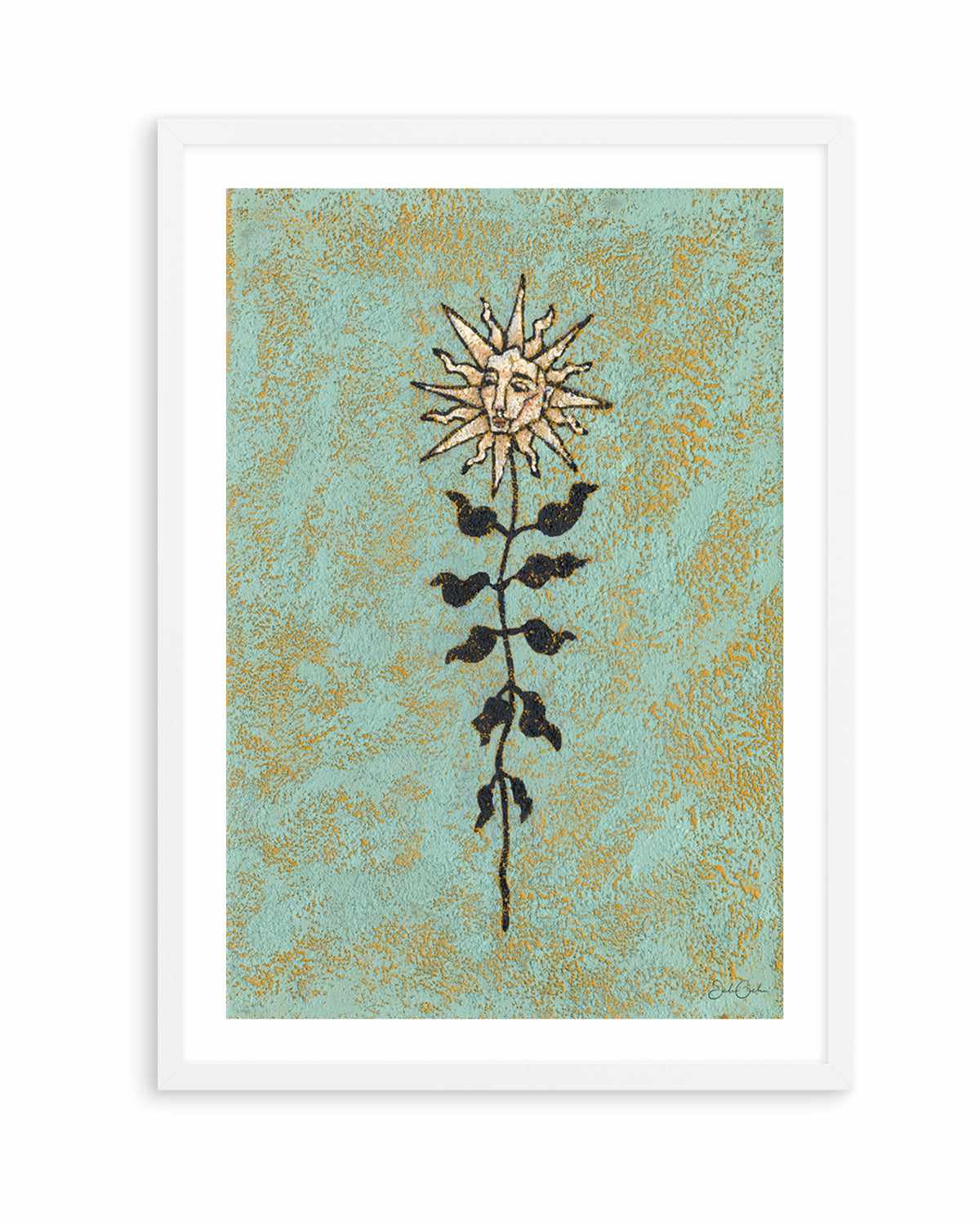 Beacon of Light in the Flower Patch | Art Print