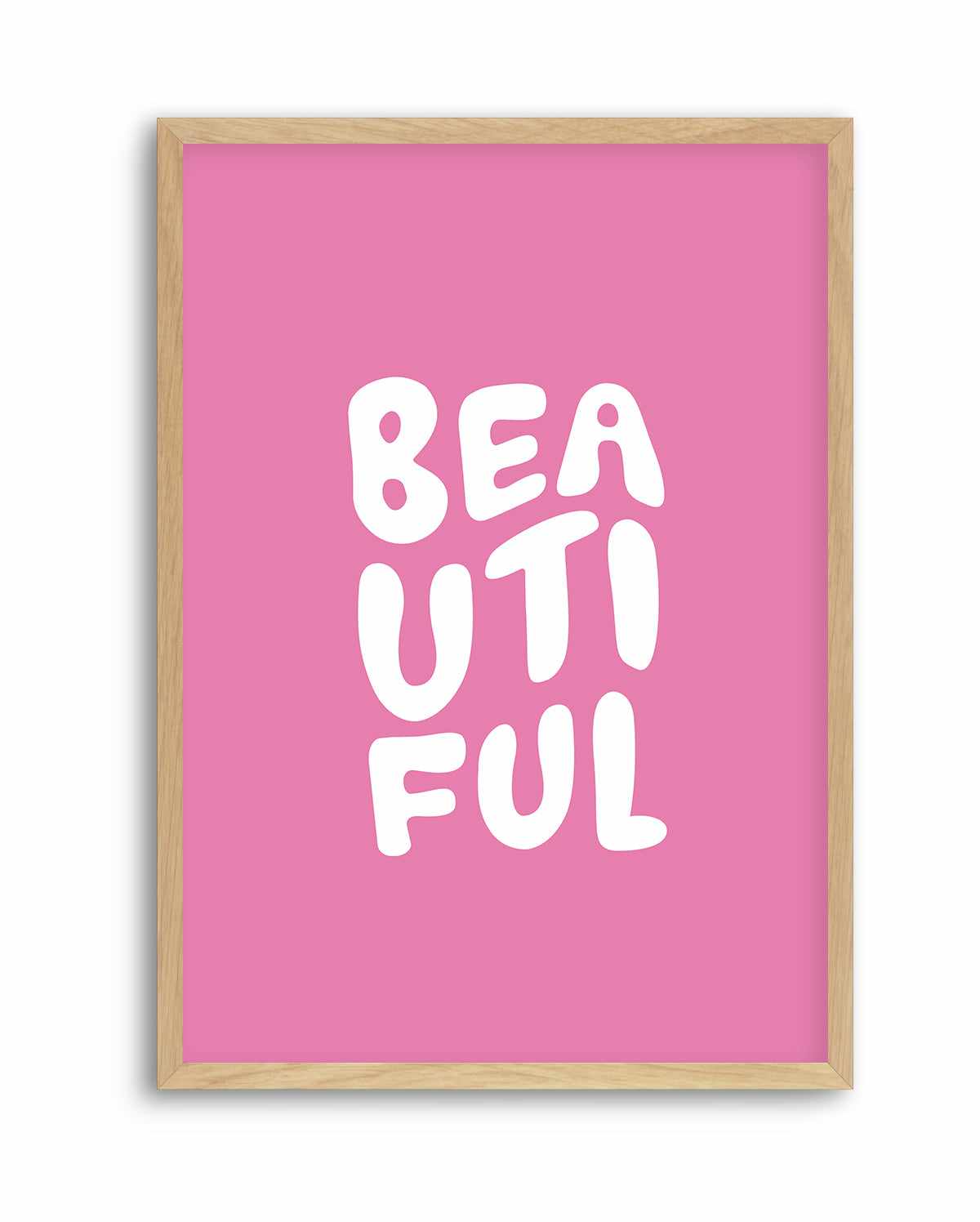 Beautiful Pink | Art Print from Olive et Oriel where you can shop wallpaper and artworks online