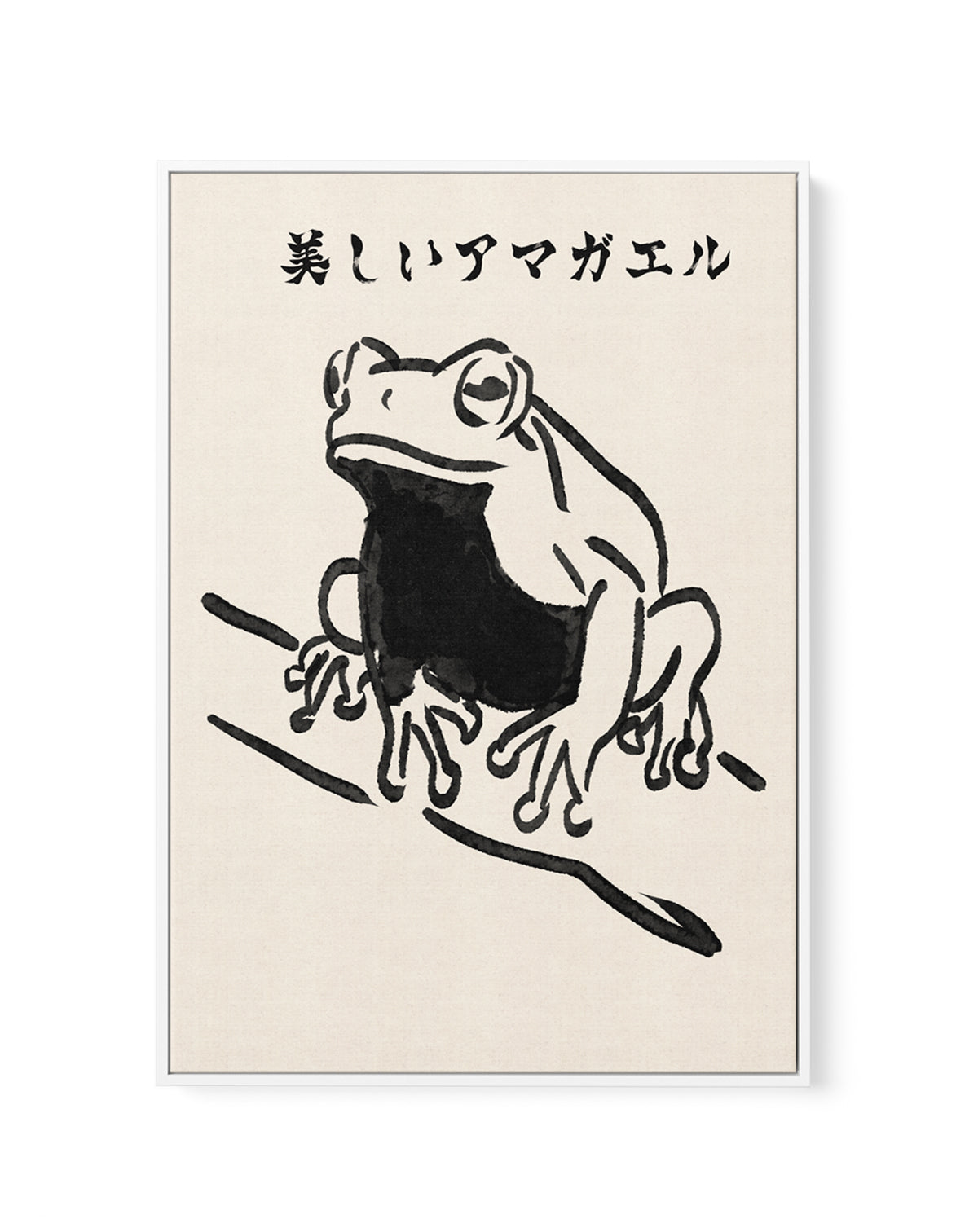 Beautiful Tree Frog by Nicholas | Framed Canvas Art Print