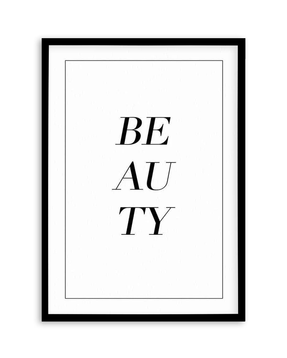 Beauty Art Print