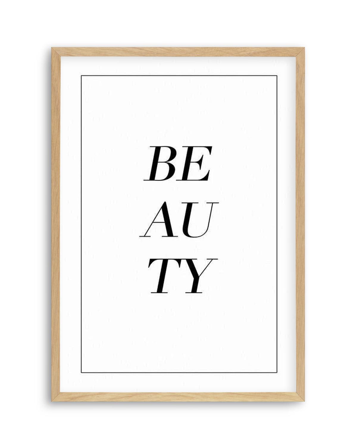 Beauty Art Print