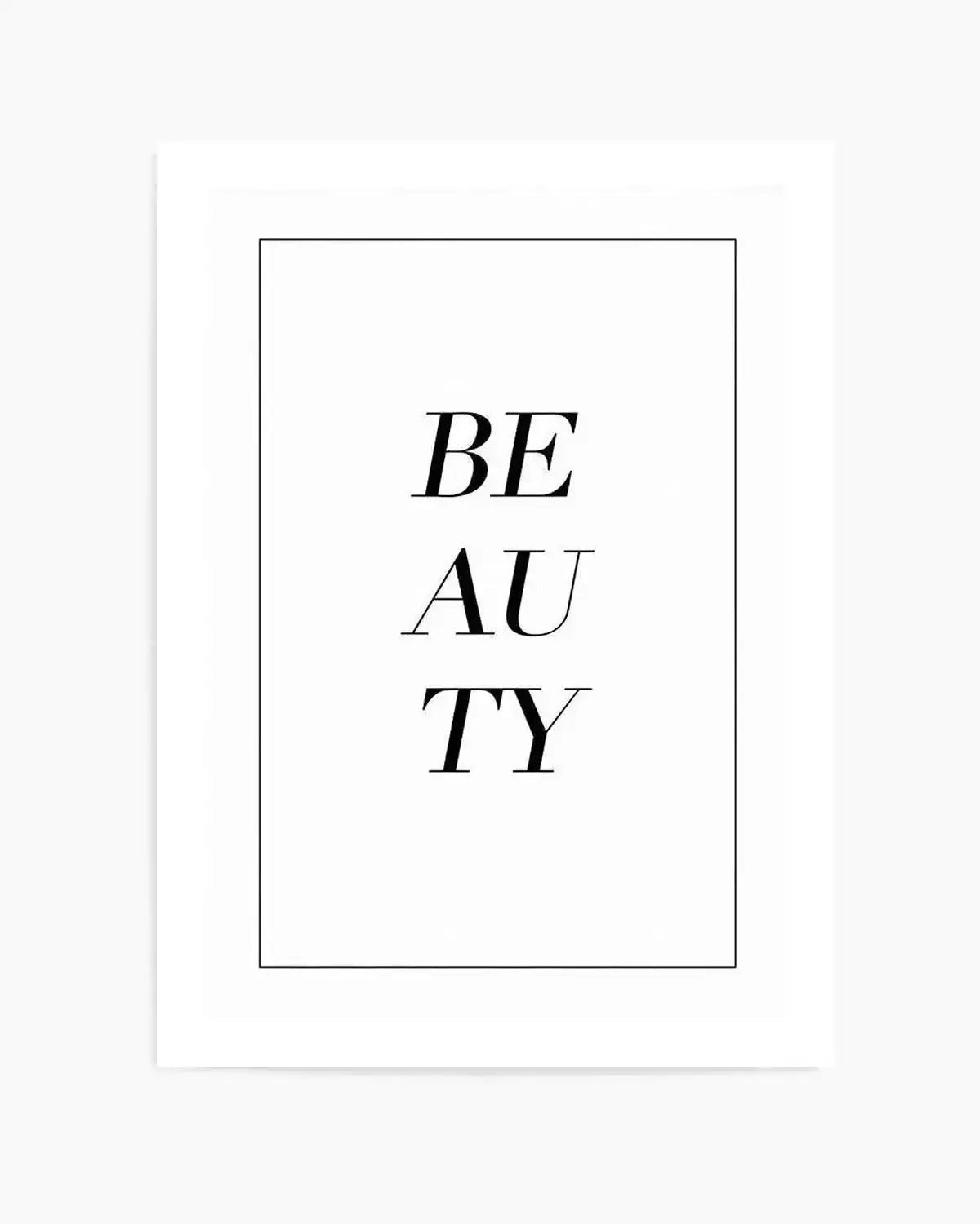 Beauty Art Print from Olive et Oriel where you can shop wallpaper and artworks online