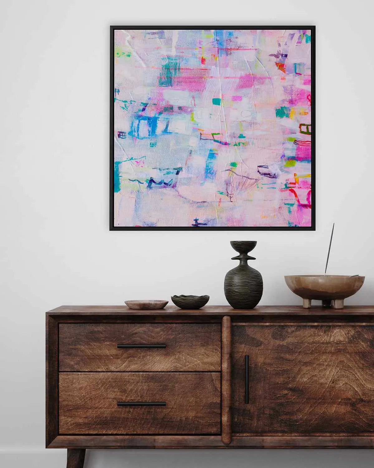 Beauty by Antonia Tzenova | Framed Canvas Art Print from Olive et Oriel where you can shop wallpaper and artworks online