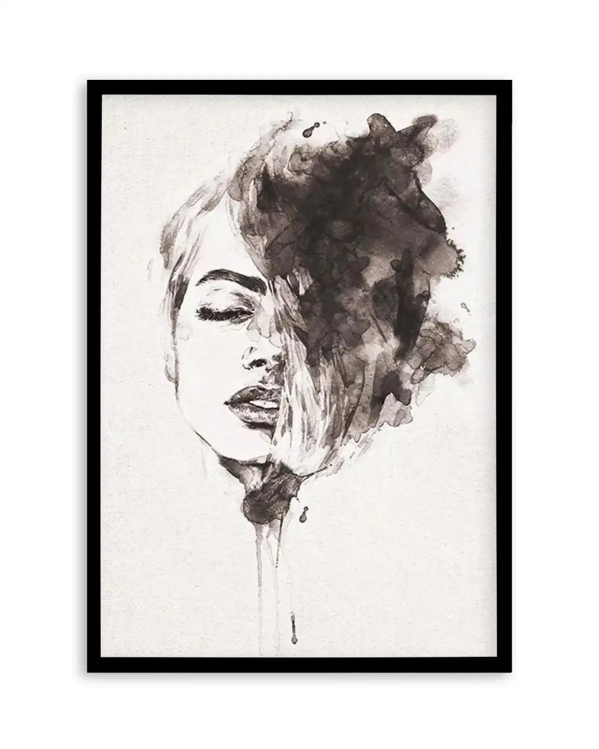 Beauty on Linen Art Print from Olive et Oriel where you can shop wallpaper and artworks online