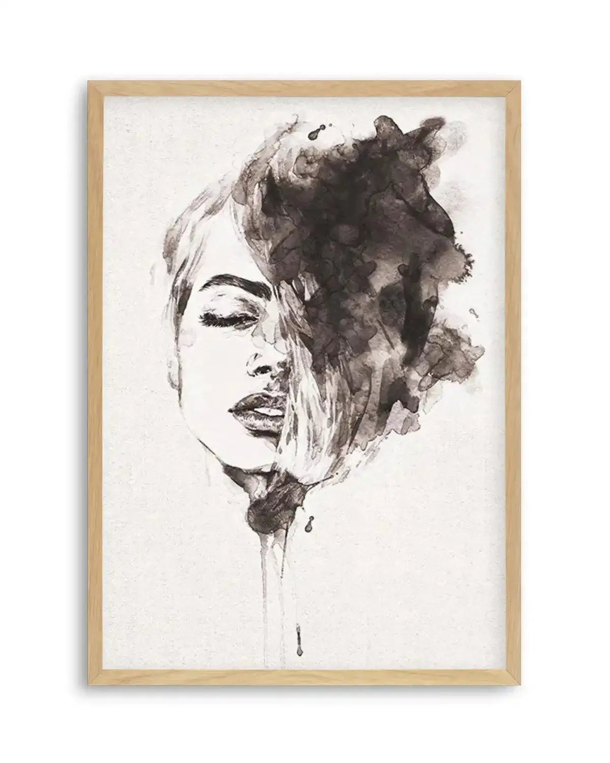 Beauty on Linen Art Print from Olive et Oriel where you can shop wallpaper and artworks online