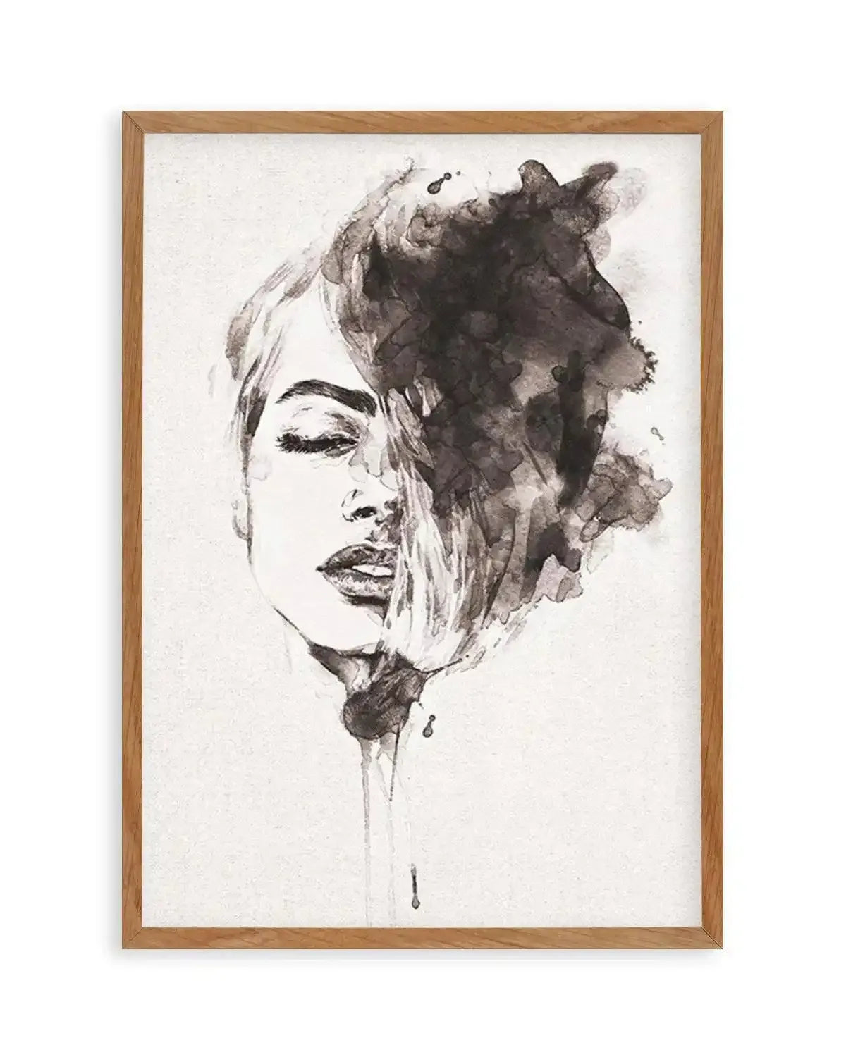 Beauty on Linen Art Print from Olive et Oriel where you can shop wallpaper and artworks online