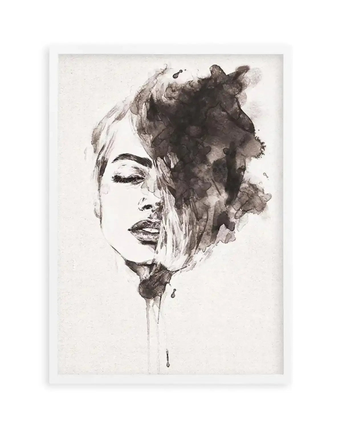 Beauty on Linen Art Print from Olive et Oriel where you can shop wallpaper and artworks online