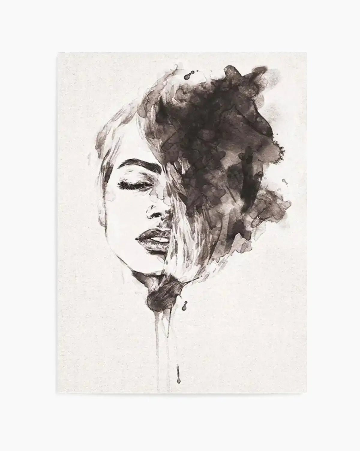 Beauty on Linen Art Print from Olive et Oriel where you can shop wallpaper and artworks online