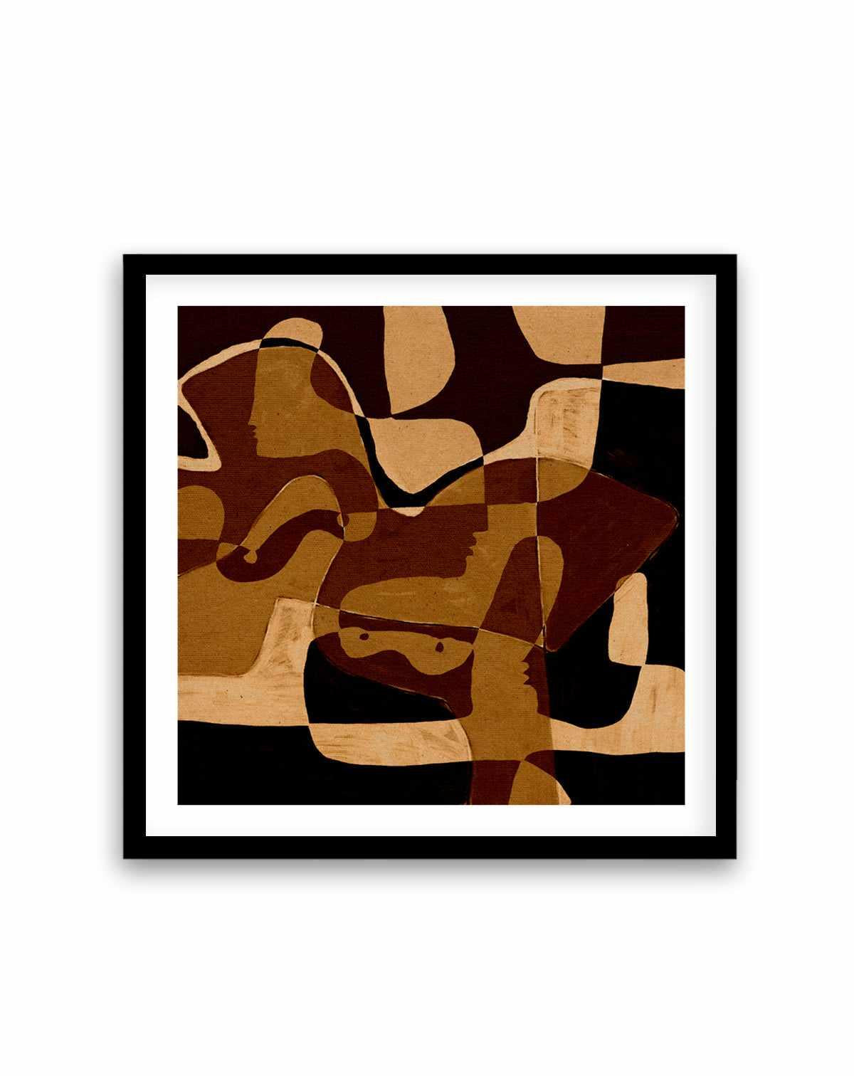 Becoming 1 by Shatha Al Dafai | Art Print from Olive et Oriel where you can shop wallpaper and artworks online