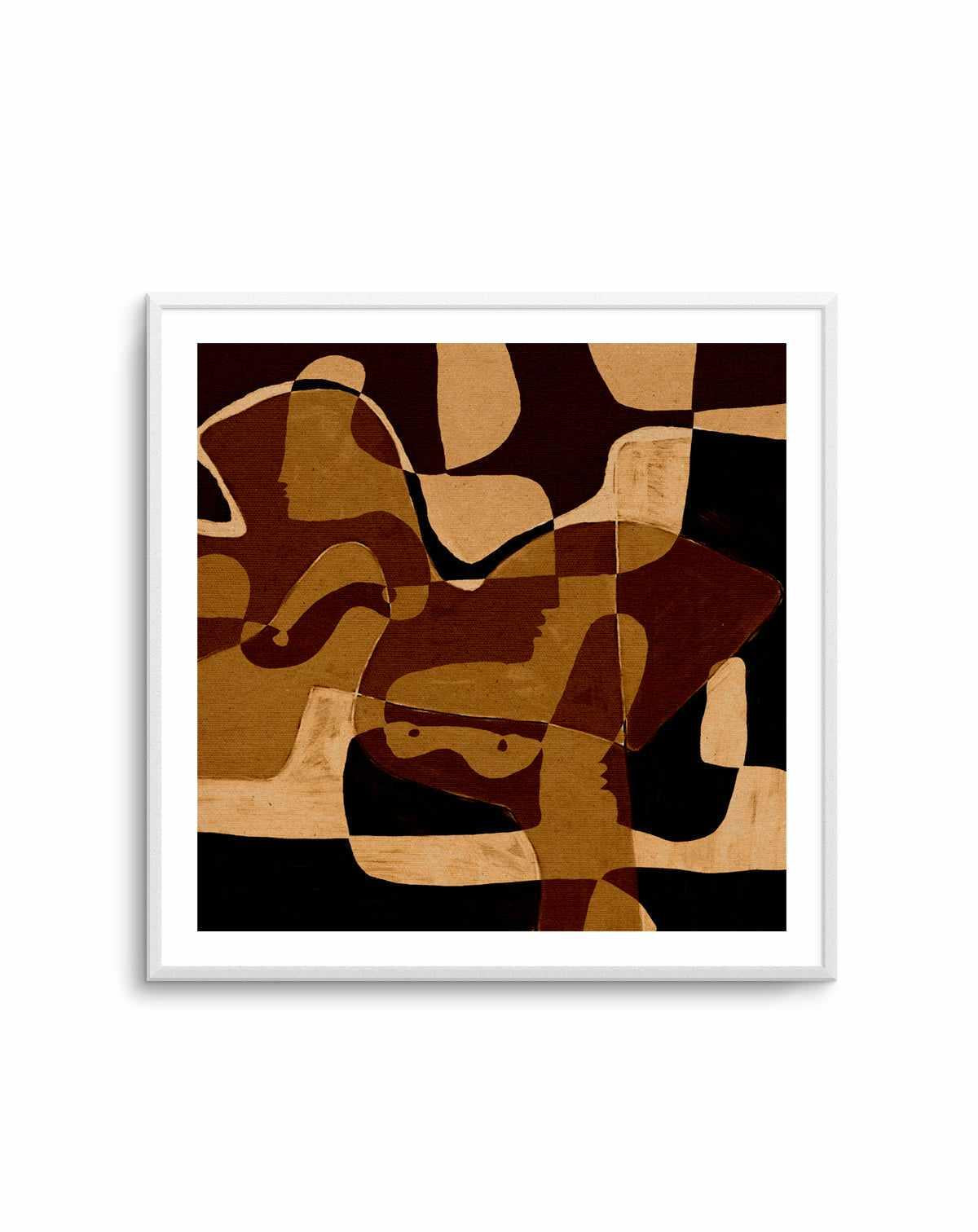 Becoming 1 by Shatha Al Dafai | Art Print from Olive et Oriel where you can shop wallpaper and artworks online