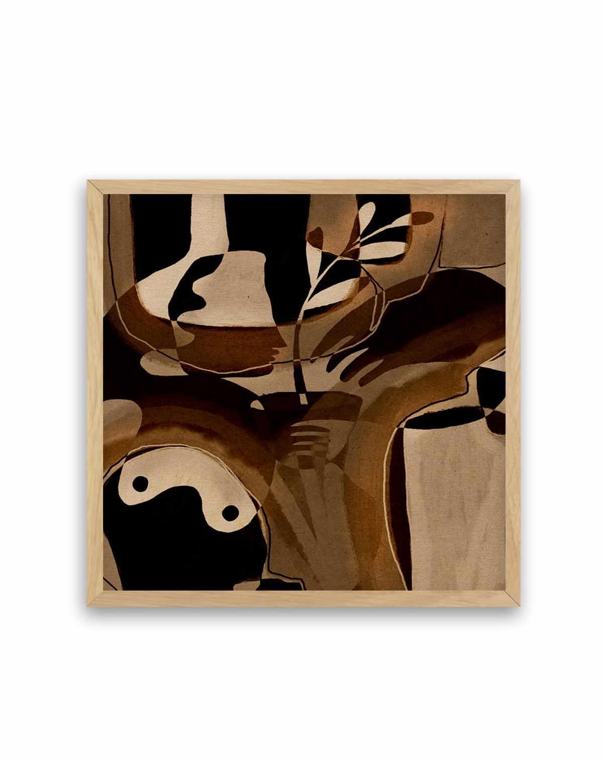 Becoming 4 by Shatha Al Dafai | Art Print from Olive et Oriel where you can shop wallpaper and artworks online