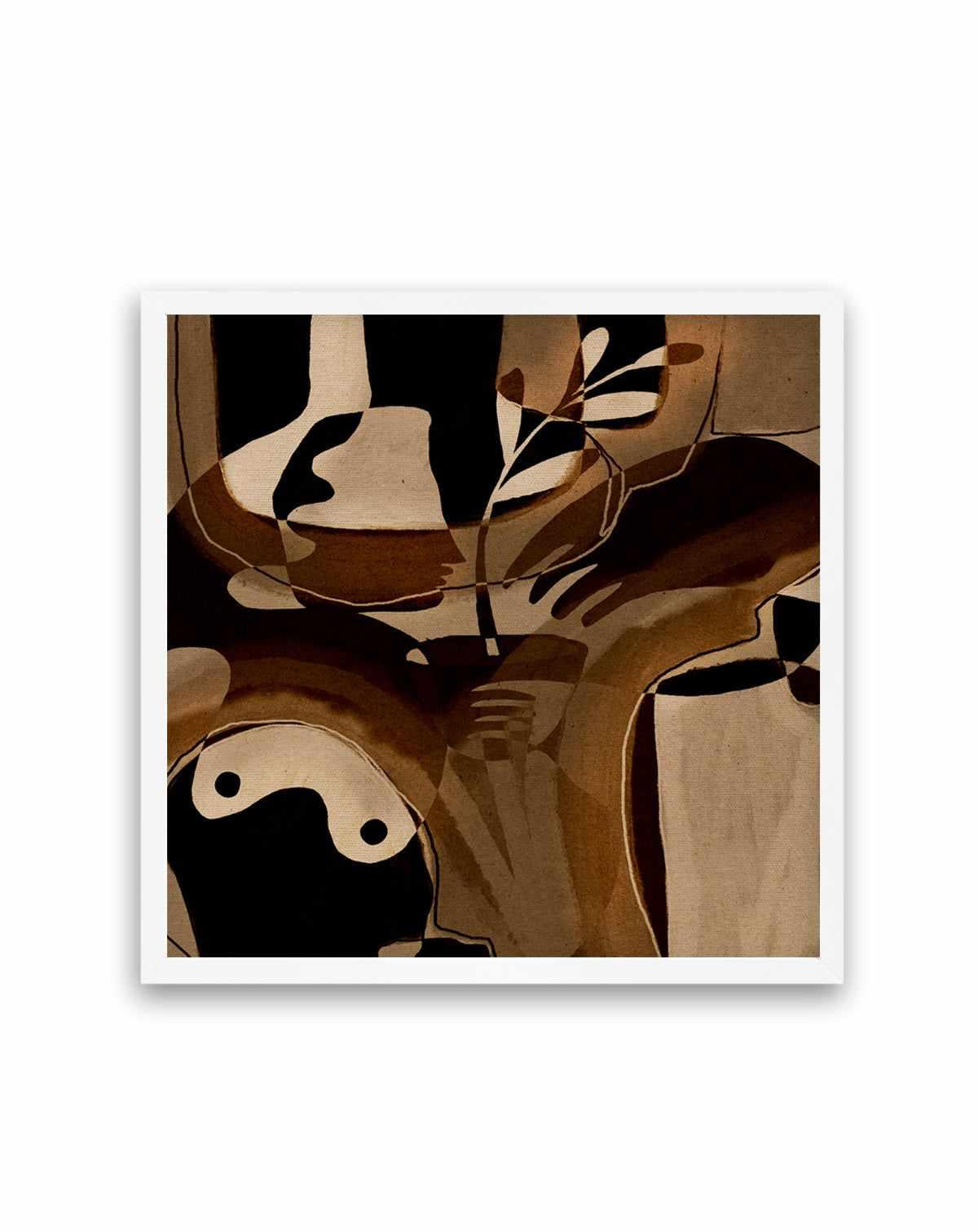 Becoming 4 by Shatha Al Dafai | Art Print from Olive et Oriel where you can shop wallpaper and artworks online