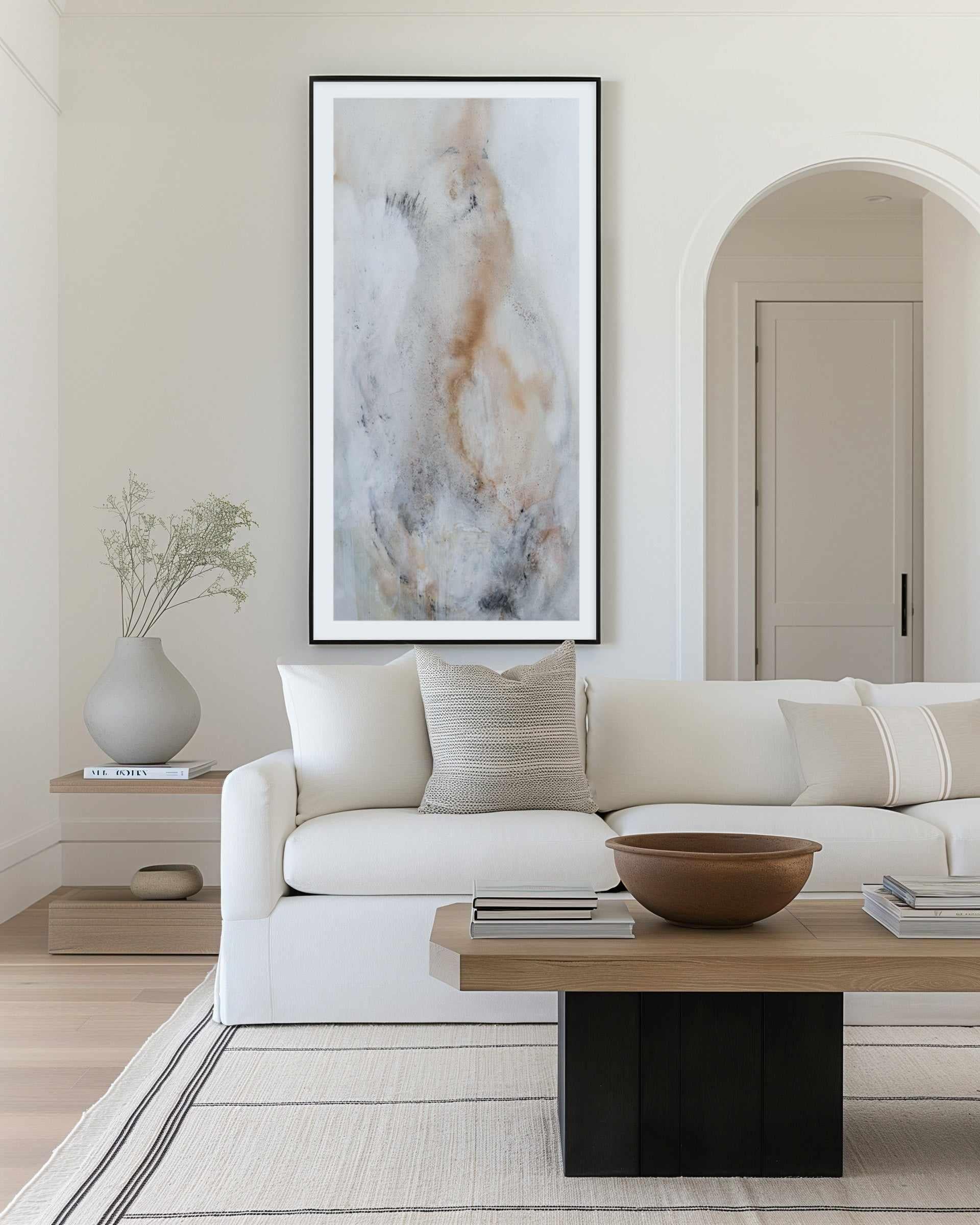 Becoming by Irina Ventresca | Panoramic Art Print from Olive et Oriel where you can shop wallpaper and artworks online