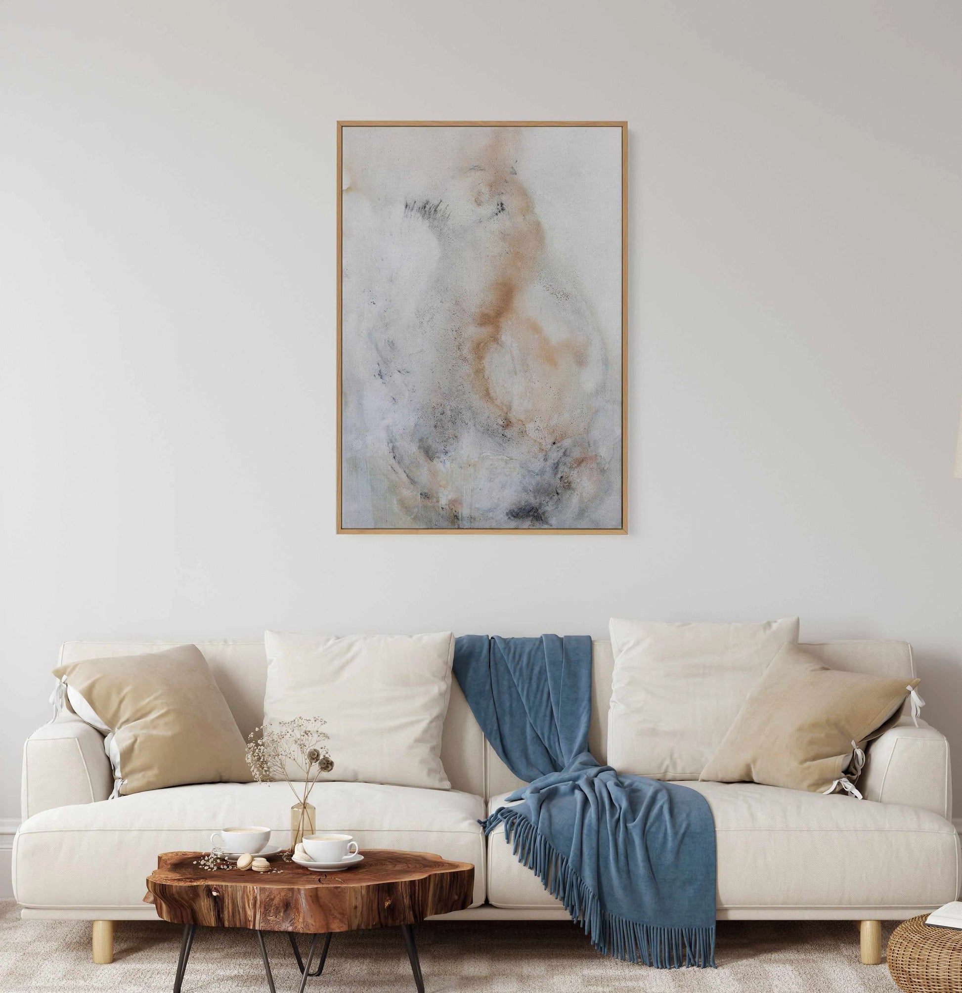 Becoming by Irina Ventresca | Framed Canvas Art Print from Olive et Oriel where you can shop wallpaper and artworks online