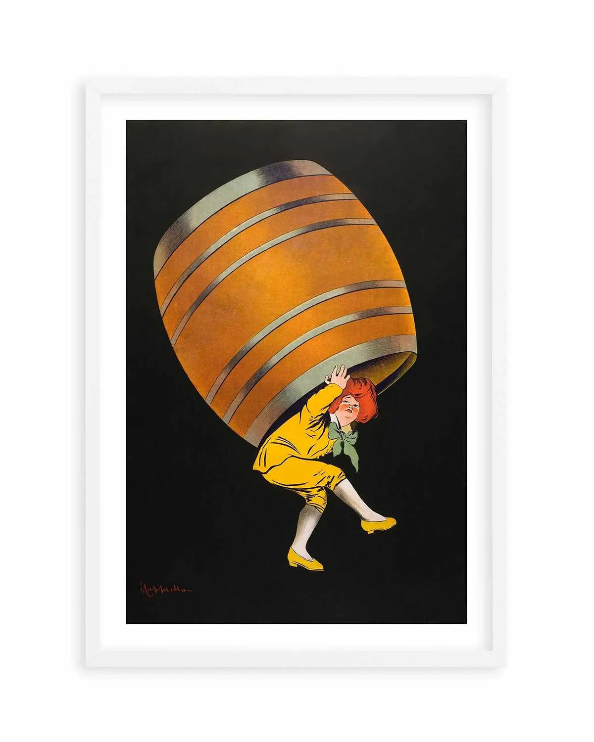 Beer Barrel Vintage Poster Art Print from Olive et Oriel where you can shop wallpaper and artworks online
