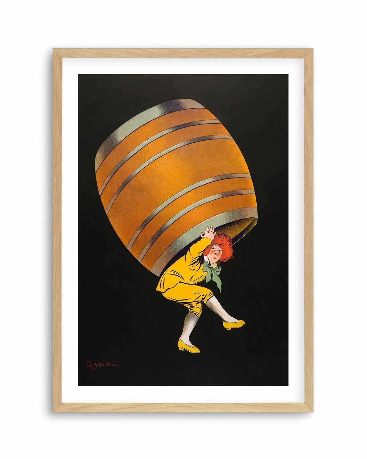 Beer Barrel Vintage Poster Art Print from Olive et Oriel where you can shop wallpaper and artworks online