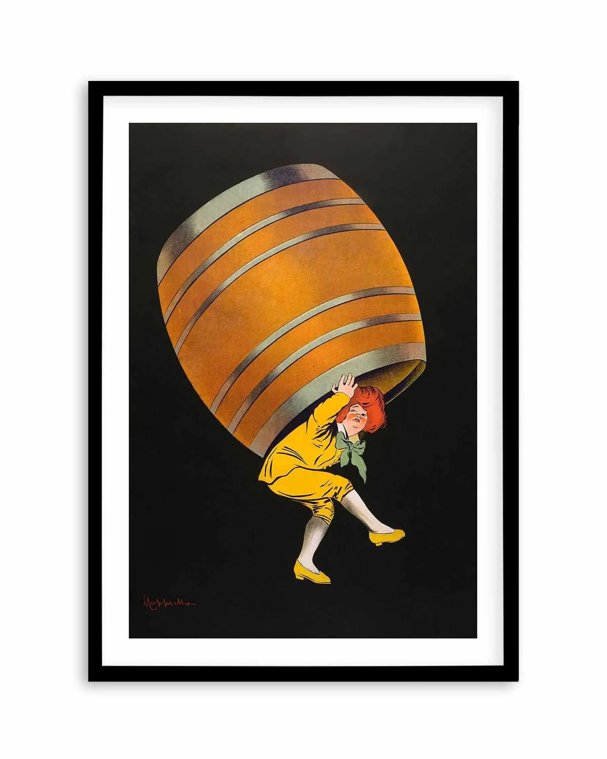 Beer Barrel Vintage Poster Art Print from Olive et Oriel where you can shop wallpaper and artworks online