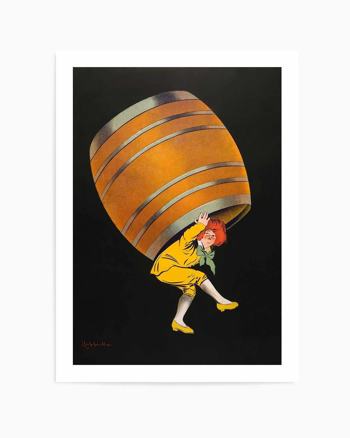 Beer Barrel Vintage Poster Art Print from Olive et Oriel where you can shop wallpaper and artworks online
