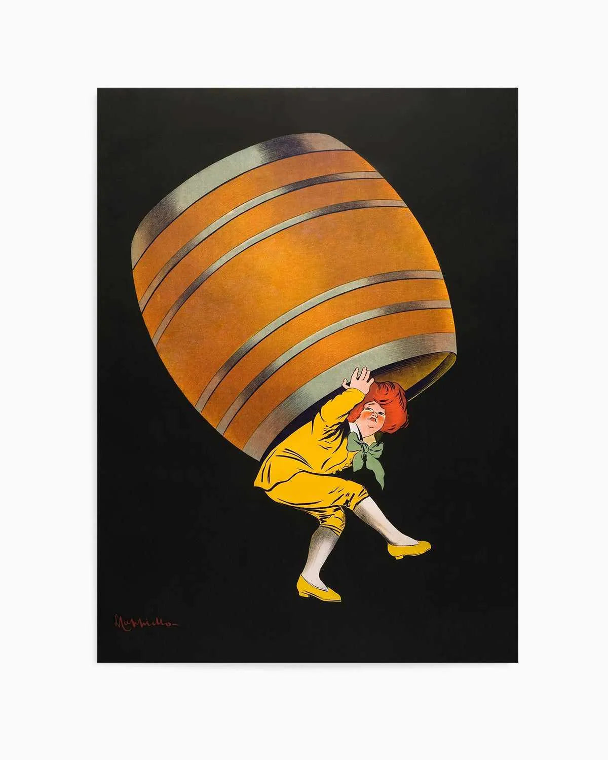 Beer Barrel Vintage Poster Art Print from Olive et Oriel where you can shop wallpaper and artworks online
