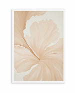 Beige Hibiscus No I | Art Print