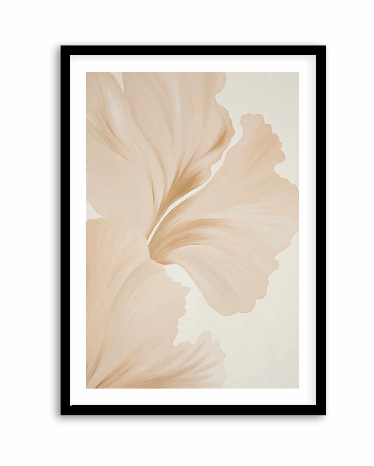 Beige Hibiscus No III | Art Print