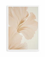 Beige Hibiscus No III | Art Print