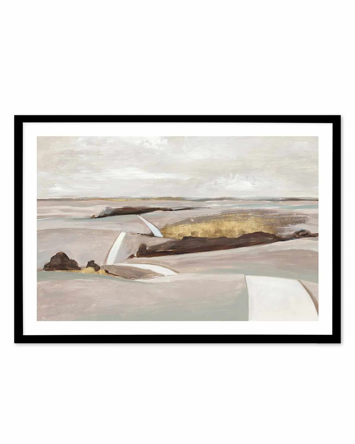 Beige Horizons Art Print from Olive et Oriel where you can shop wallpaper and artworks online