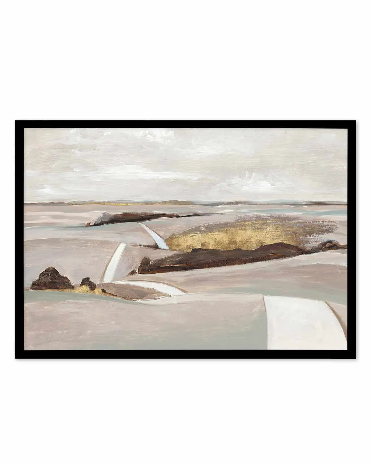 Beige Horizons Art Print from Olive et Oriel where you can shop wallpaper and artworks online