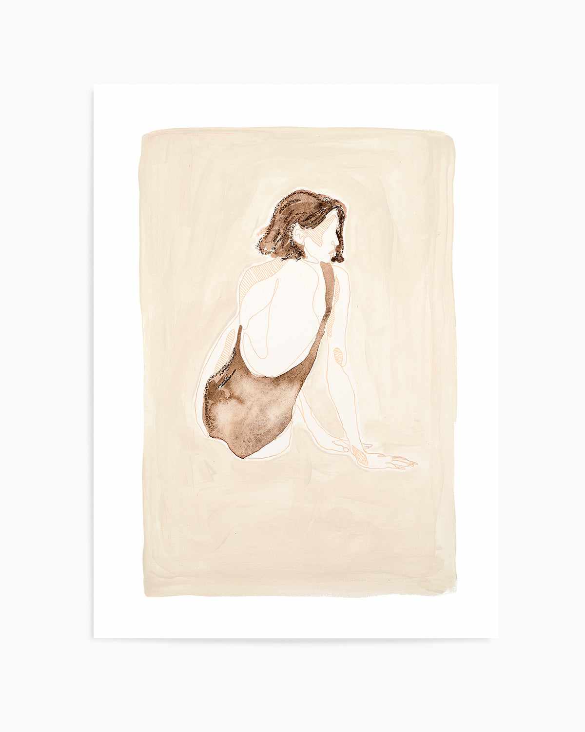 Beige Wahine I by Maku Fenaroli | Art Print