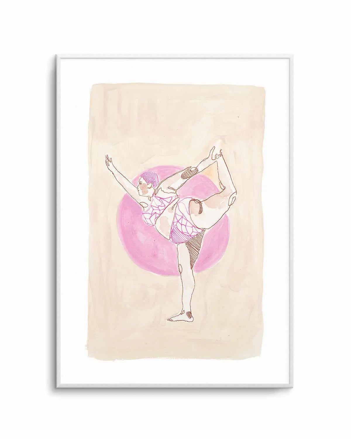 Beige Wahine II by Maku Fenaroli | Art Print from Olive et Oriel where you can shop wallpaper and artworks online