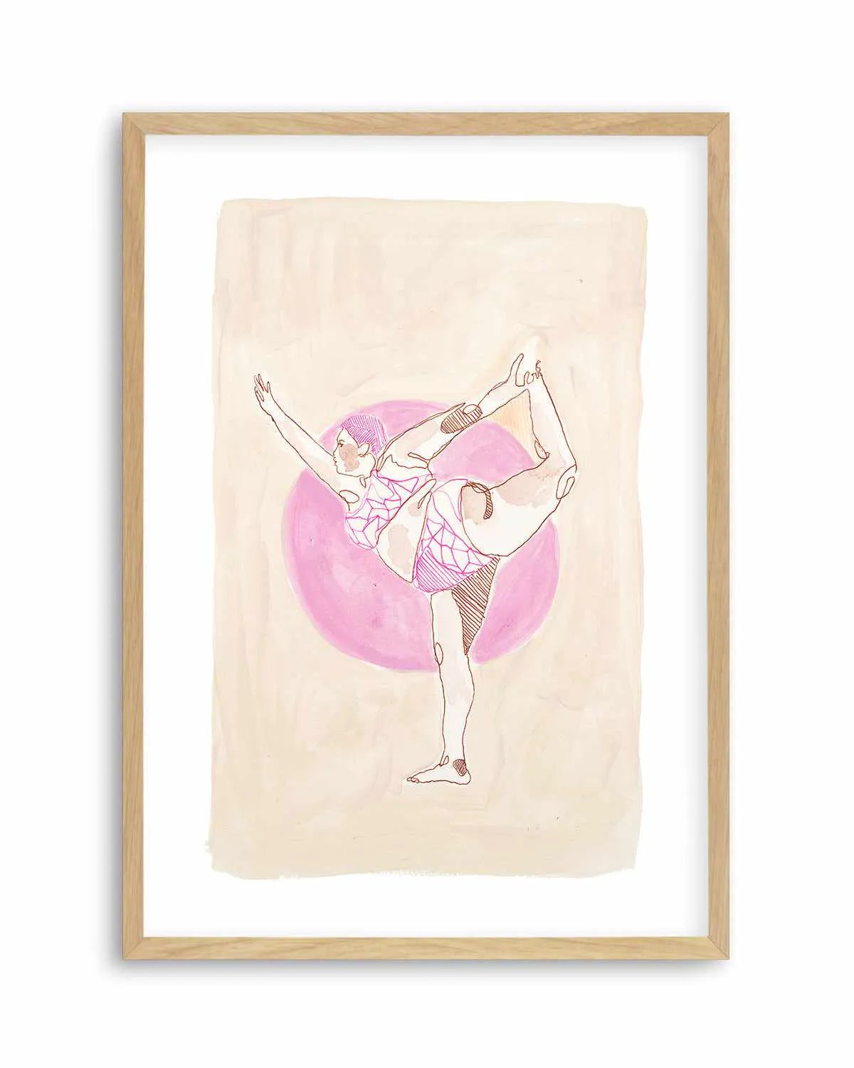 Beige Wahine II by Maku Fenaroli | Art Print from Olive et Oriel where you can shop wallpaper and artworks online