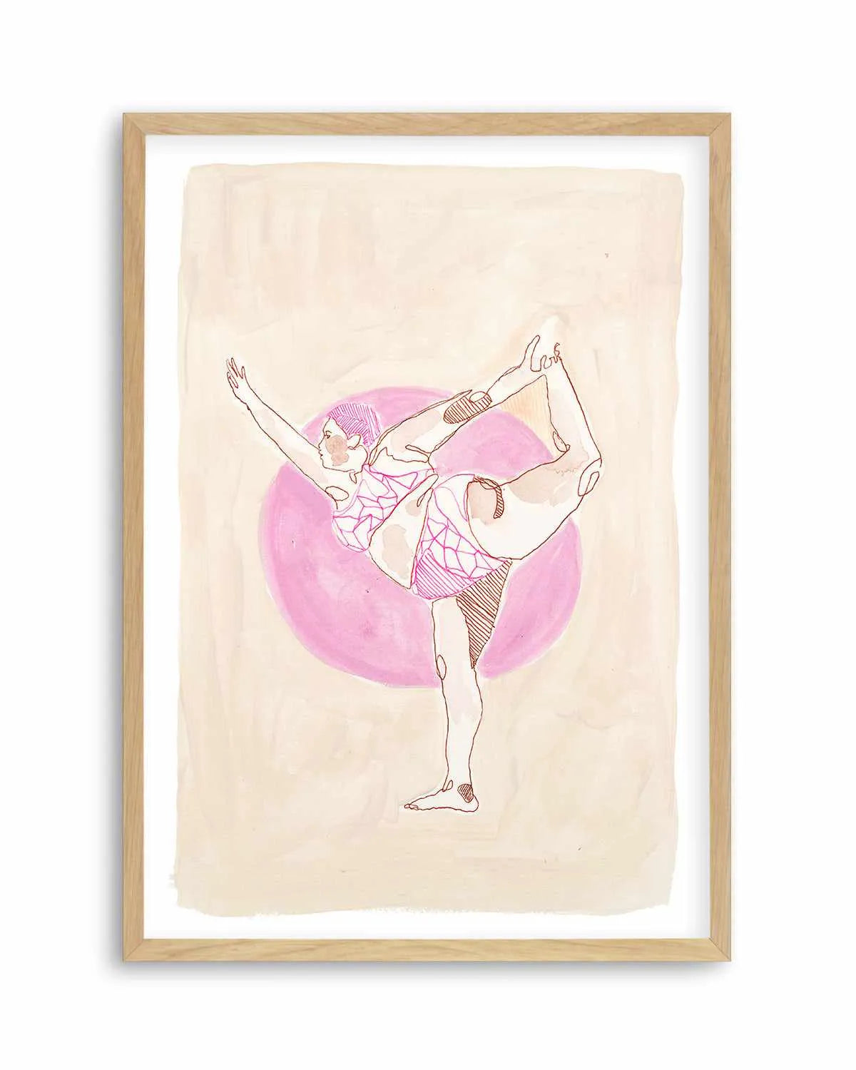 Beige Wahine II by Maku Fenaroli | Art Print from Olive et Oriel where you can shop wallpaper and artworks online
