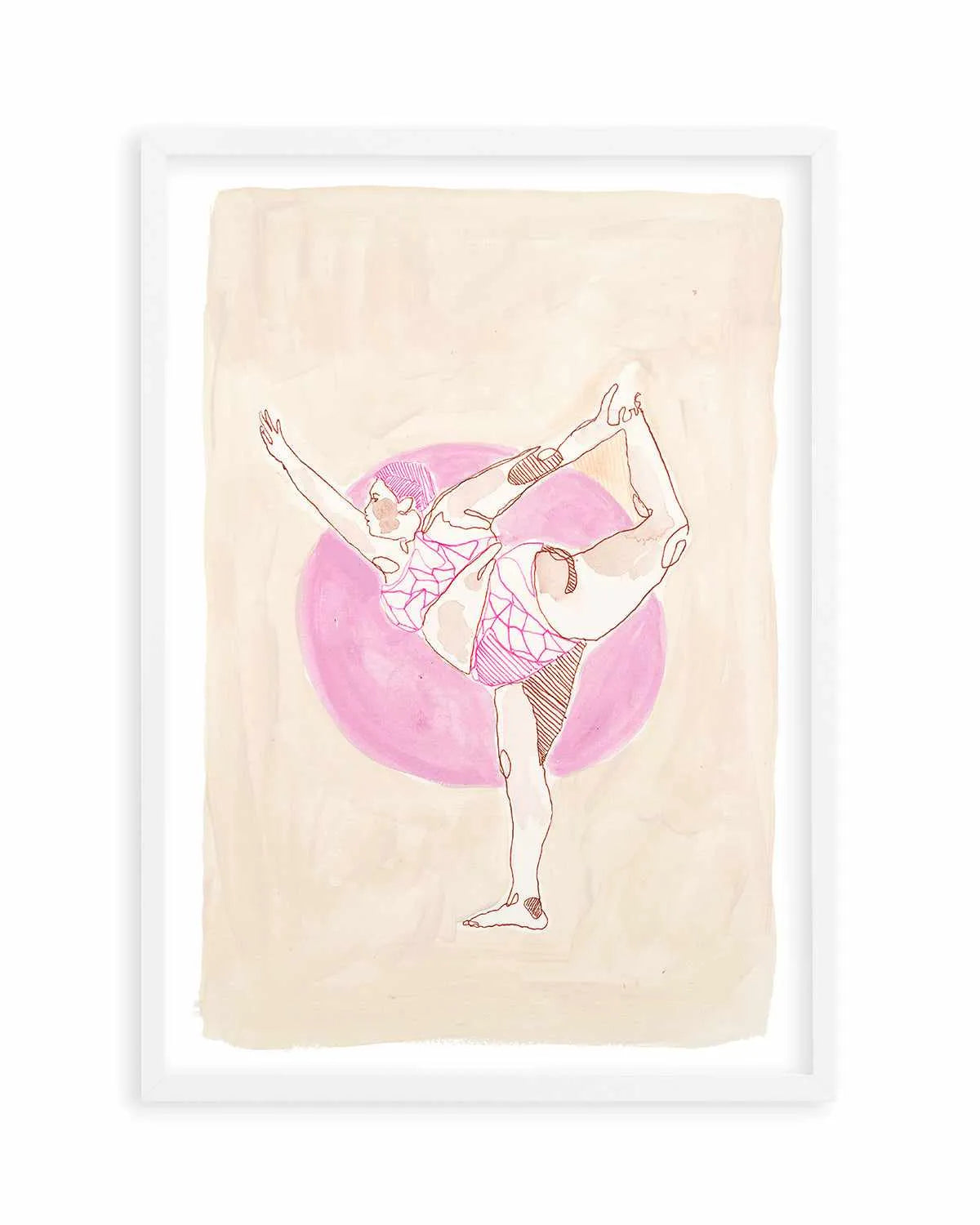 Beige Wahine II by Maku Fenaroli | Art Print from Olive et Oriel where you can shop wallpaper and artworks online