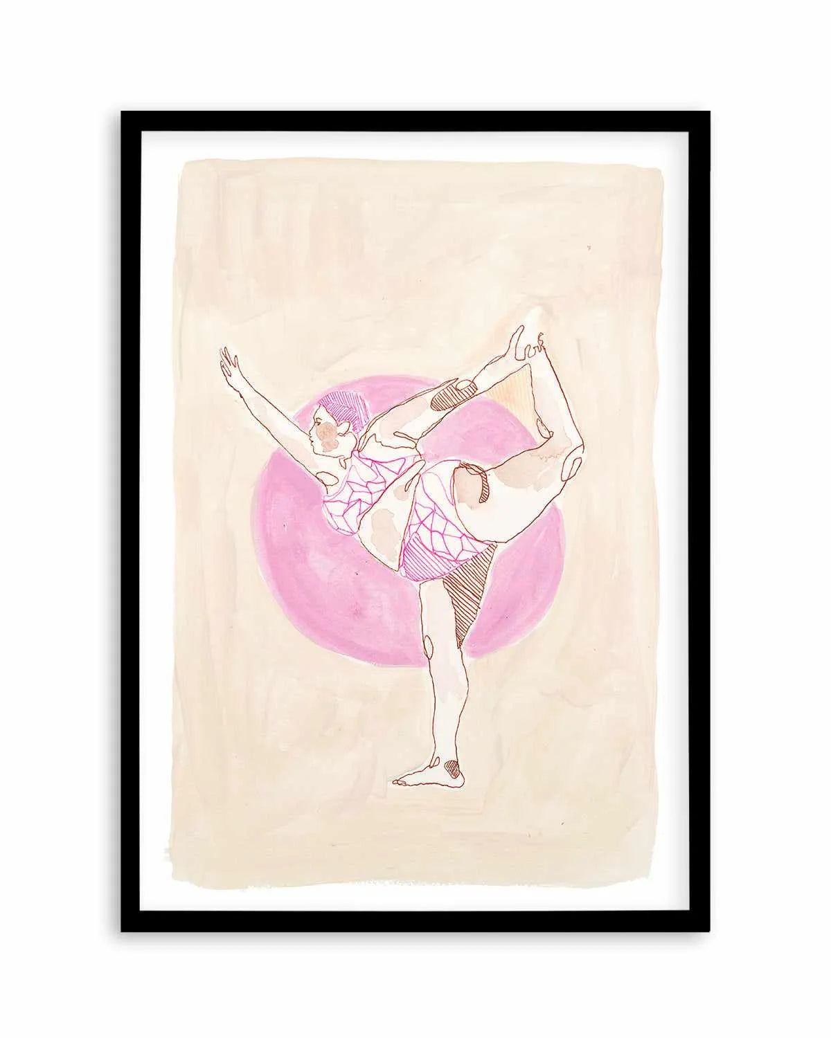 Beige Wahine II by Maku Fenaroli | Art Print from Olive et Oriel where you can shop wallpaper and artworks online