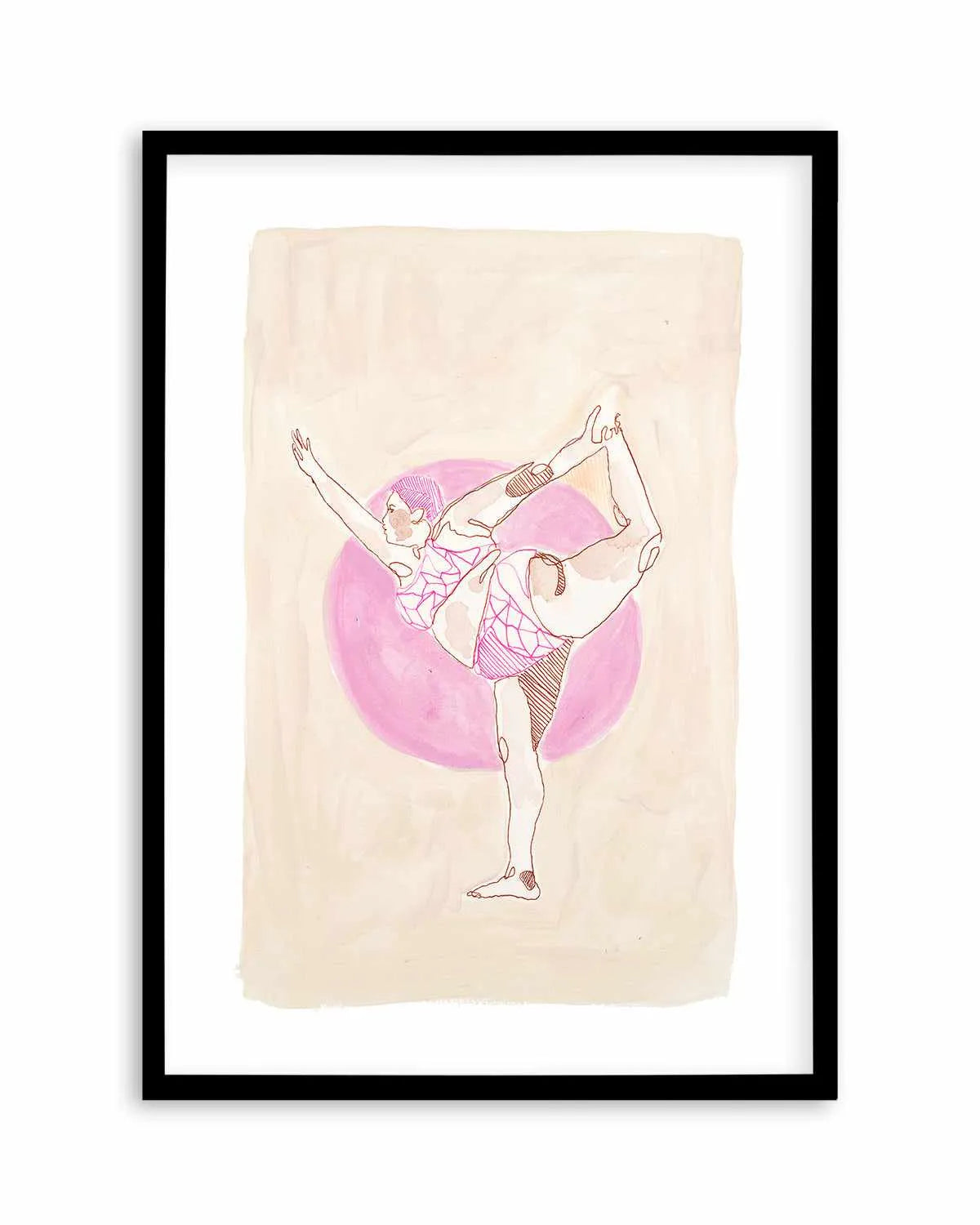 Beige Wahine II by Maku Fenaroli | Art Print from Olive et Oriel where you can shop wallpaper and artworks online