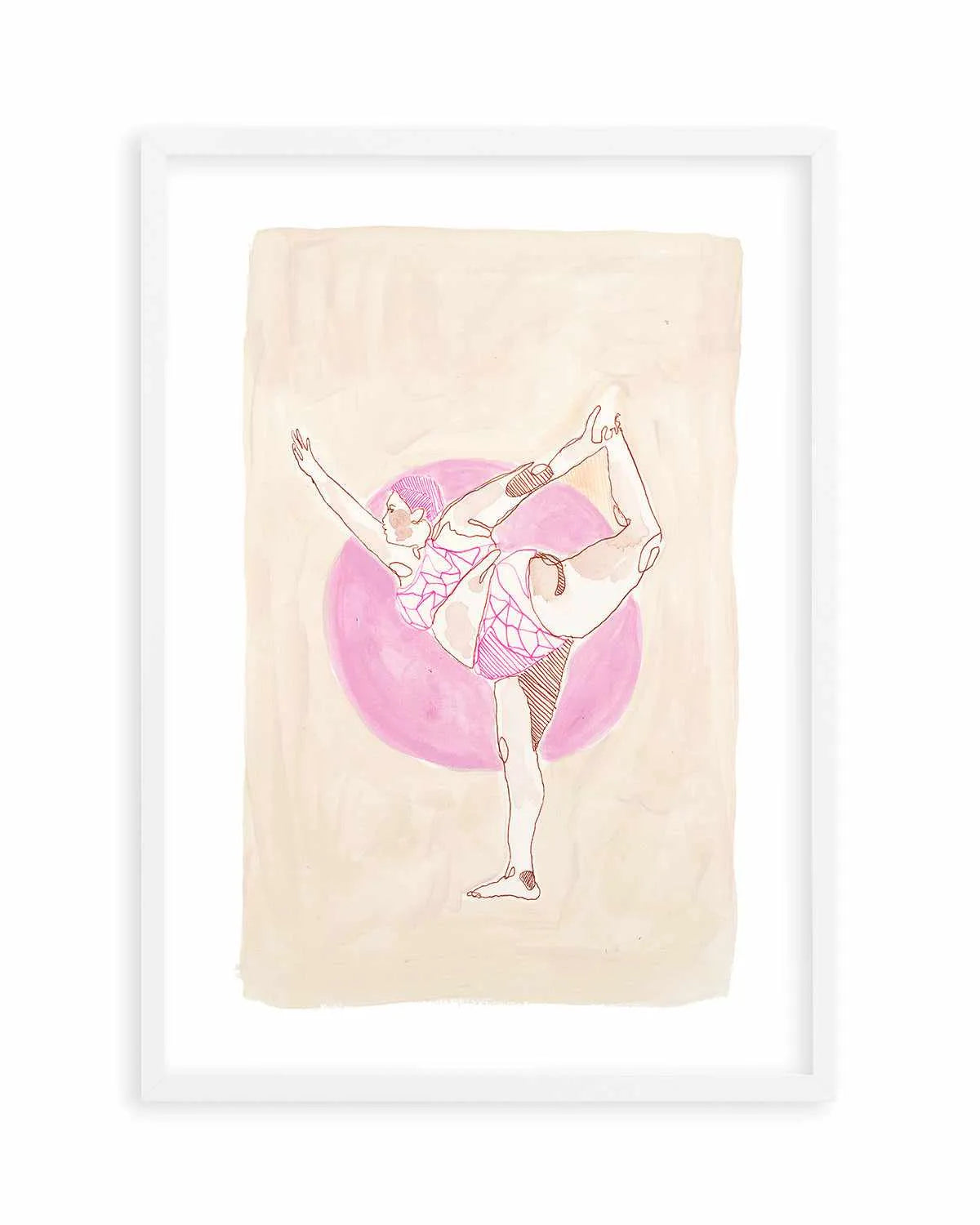 Beige Wahine II by Maku Fenaroli | Art Print from Olive et Oriel where you can shop wallpaper and artworks online