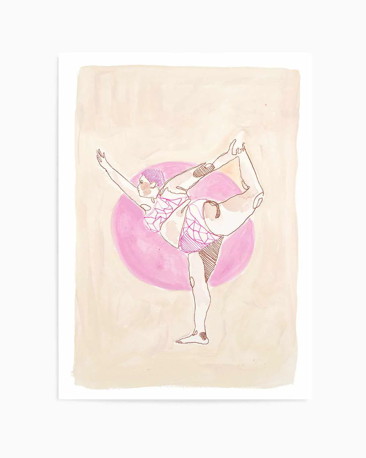 Beige Wahine II by Maku Fenaroli | Art Print from Olive et Oriel where you can shop wallpaper and artworks online