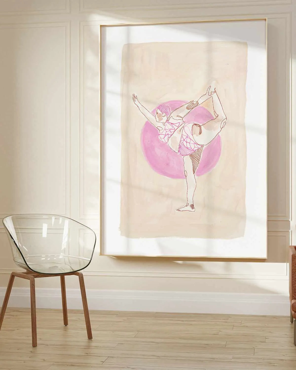 Beige Wahine II by Maku Fenaroli | Art Print from Olive et Oriel where you can shop wallpaper and artworks online