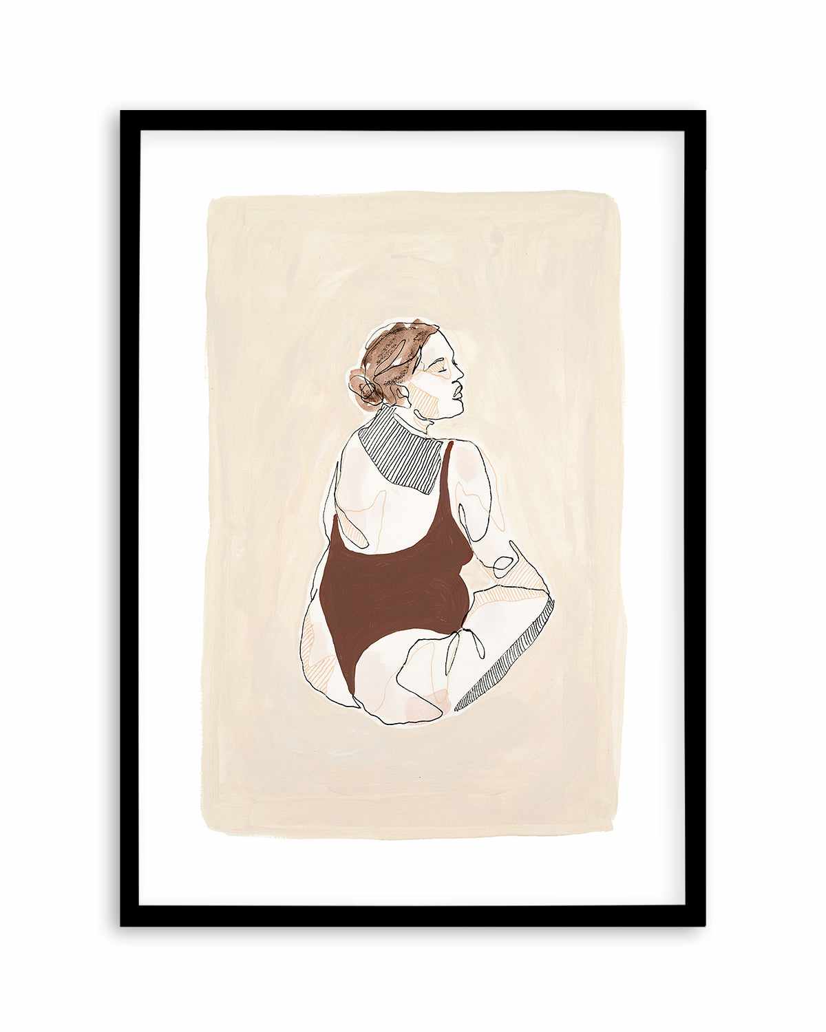 Beige Wahine V by Maku Fenaroli | Art Print