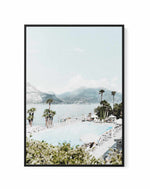 Bellagio Bathing Lake Como, Italy | Framed Canvas Art Print